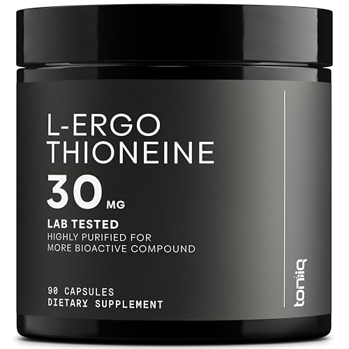 Ergothioneine with Clinically Studied MitoPrime - High Potency 30mg with 98% Purity - Fermentation-Based L Ergothioneine Supplement - Longevity and Immune Support - Third-Party Tested 90 Capsules