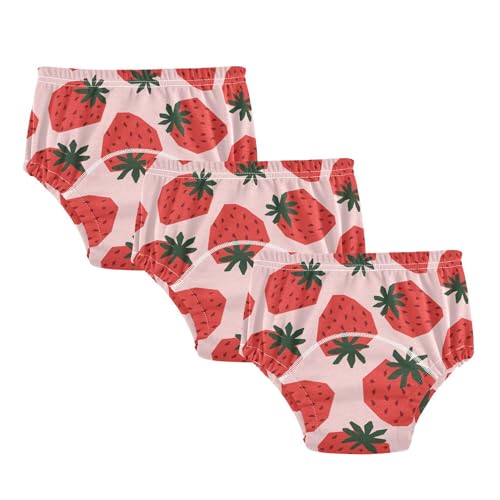 Image of Toddler Potty Training Underwear Cotton Absorbent Soft Baby Girl Boy Potty Training Pant 2t-5t