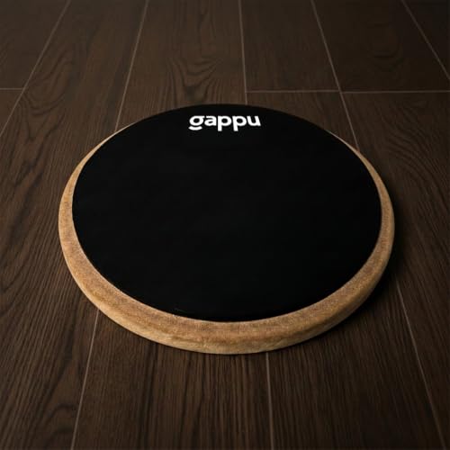 Image of Practice Pad Drum 12 Inch - Black | Training Pad for Drummers & Students
