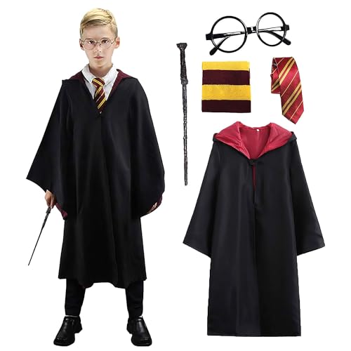 Vestito Halloween Bambina Costume Completo 'La Peggiore Strega' Per Bambini 8-12 Anni - Per Halloween E Carnevale, Tessuto Poliestere Vestito Halloween Bambino Completo - Foto 6