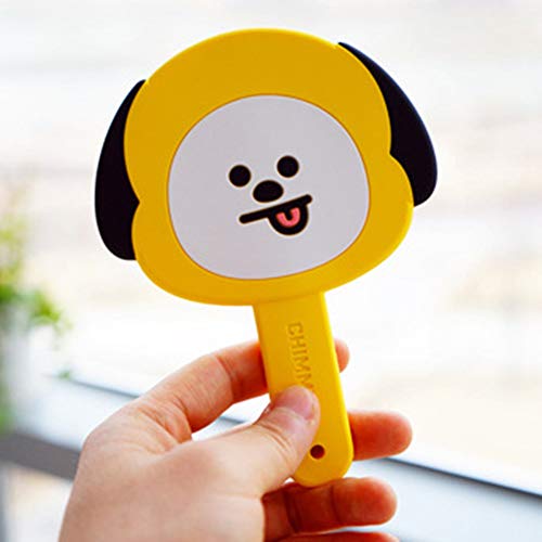 Preisvergleich Produktbild Fuyamp HughFan Merchandise - Bangtan Boys Handspiegel Schminkspiegel Taschenklappbarer Gesichtsspiegel(H05)