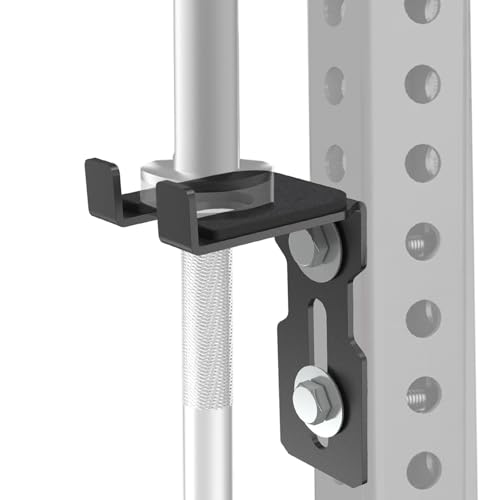 J Bryant Universal Rack-Mounted Barbell Holder, Fits 2x2 / 2