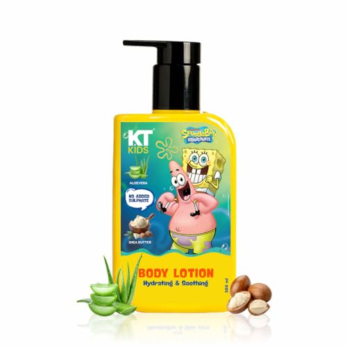 Image of Summer Body Lotion for Kids | Pediatrician Approved & 100% Vegan | Deep Hydration with Shea Butter & Aloe Vera | Non-Greasy Daily Skin Care for Sensitive Skin | 300ml