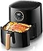 Frytownica Powietrzna 1500 W Cyfrowa Frytownica Powietrzna 4,5 QT Bezolejowa Frytownica Na Gorące Powietrze Air Cooker Z Regulatorem Czasowym I Temperaturą Ustawienia Jednoprzyciskowe