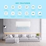 Cooper & Hunter MIA Series, Mini Split Air Conditioner and Heater, 9,000 BTU, 115V, 21.5 SEER2, Wall Mount Ductless Inverter System, With Installation kit… - Image 2