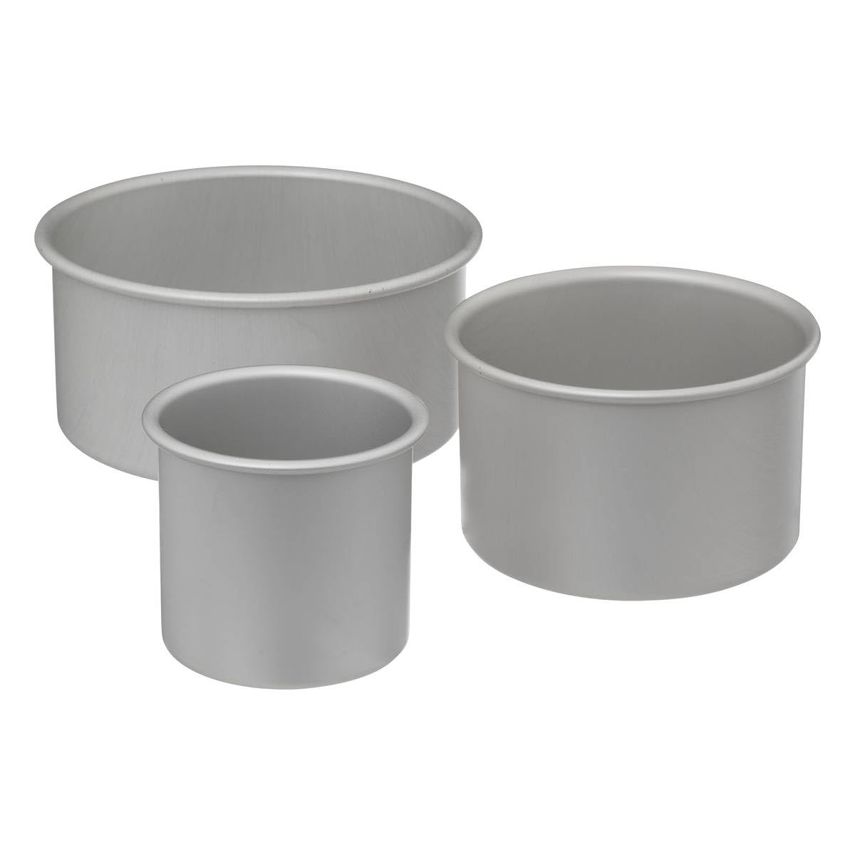 5 five simply smart 5five Set of 3 High Edge Aluminium Cake Tins