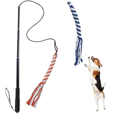 ASOCEA Extendable Flirt Pole for Dogs Cover