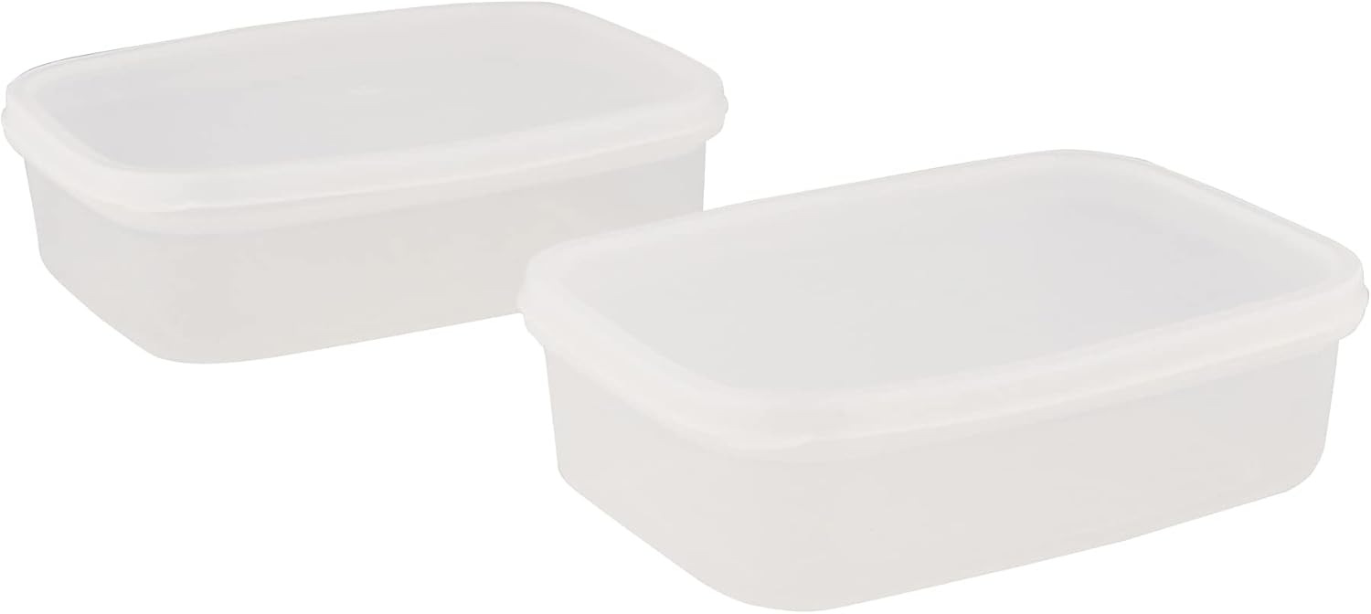 Nagao Storage Container, Easy to Clean Square Shape, Polypropylene