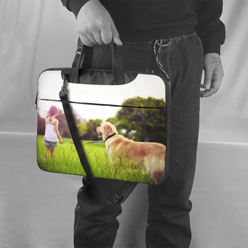 Custom Laptop Bag, Personalized Add Your Photo Text, Customized Business Shockproof Protective Cover for Ultrabook Notebook 6