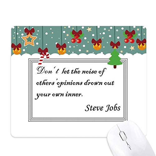 Tapis de souris de jeu antidérapant Don't Let Others' Opinions Noyer You contre la fatigue