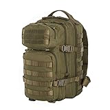 M-Tac Tactical Large Backpack 36L - 3 Day Molle Military Rucksack - Army Daypack Combat Bag (Olive)