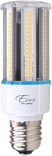 Miniatura 1 de Euri Lighting ECB27W-303sw, Bombilla LED de maíz, CCT (3K, 4K, 5K) y potencia sintonizable (27W, 18W, 12W), 135-150LMW, 100277VAC, atenuación