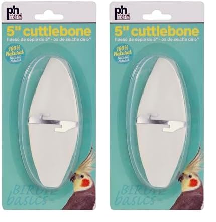 Prevue Pet Products Bpv1143 5-Inch Bird Cuttlebone, Medium (Pack of 2)