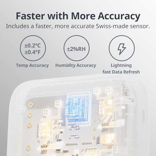SwitchBot Termómetro Higrómetro Plus y consulta de datos en la aplicación