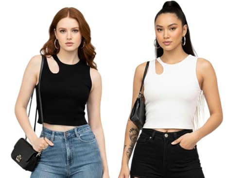 Image of Women's Stylish & Premium Cotton Crop Top for Women