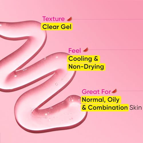 DOT & KEY Watermelon Super Glow Gel Face Wash With Vitamin C&Cucumber|Face Wash For Glowing Skin|Oil Free Face Wash|Removes Excess Oil&Dirt|For... - Image 4