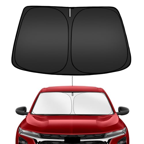 ARISMOTOR Windshield Sun Shade for Chevrolet Chevy Trax 2024-2025, Custom Fit Foldable Front Window Sunshade Sun Visor Protector, Block UV Rays Keep Your Car Cooler
