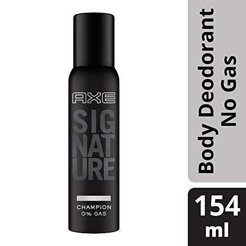 Image of AXE Signature Body Perfume, Intense, Woody Scent, 154ml & Signature Body Perfume, Champion, Fresh Aqua Scent, 154ml Spray For Men
