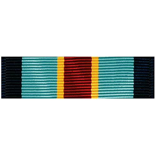 Cinta de servicio militar en el extranjero roja Medals of America cinta militar de colección