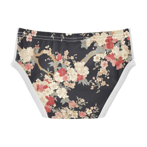 KLL Japanese Black Background Little Boys Pure Cotton Briefs Cute Children Panties2