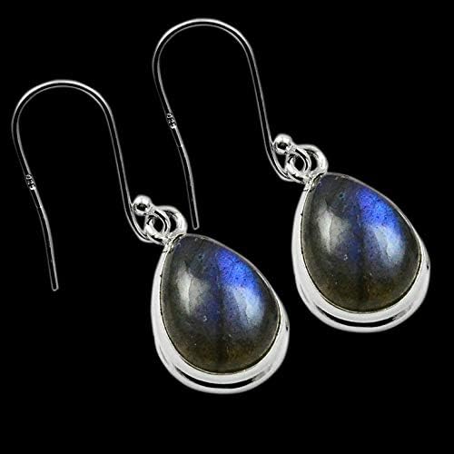 Silver Palace 925 Sterling Silver Natural Gemstone Earrings For Women And Girls