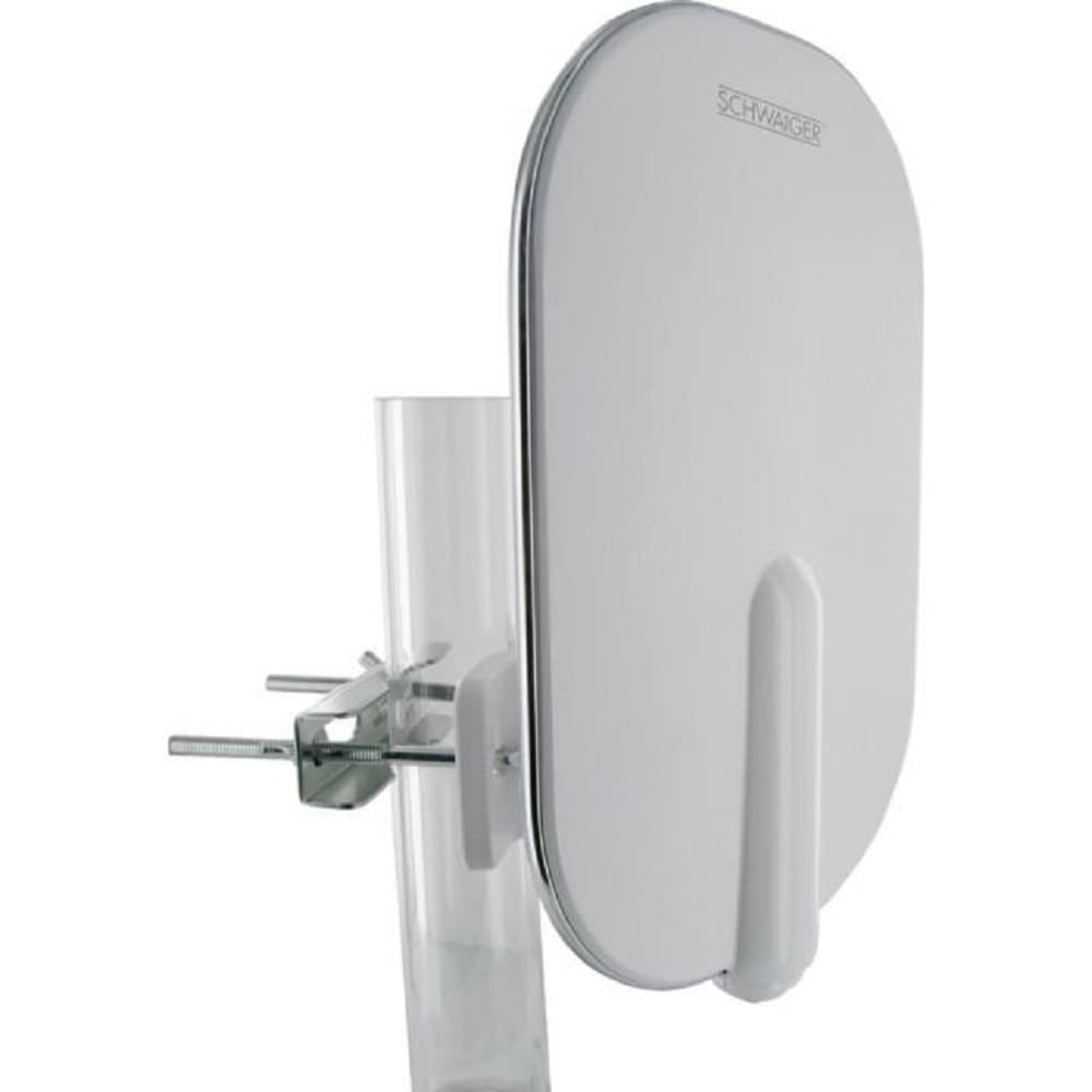 Schwaiger DTA4000 011 antenne TV Extérieur 36 dB - Antennes TV (Extérieur, Blanc, 8,5 m, 36 dB, Double-polarisation, DAB+)