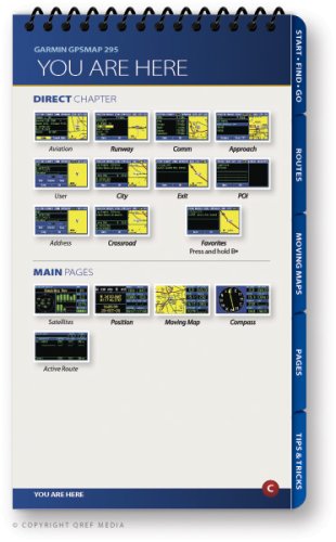 Garmin GPSMAP 295 Qref Checklist (Qref Avionics Quick Reference)      Spiral-bound – December 15, 2008