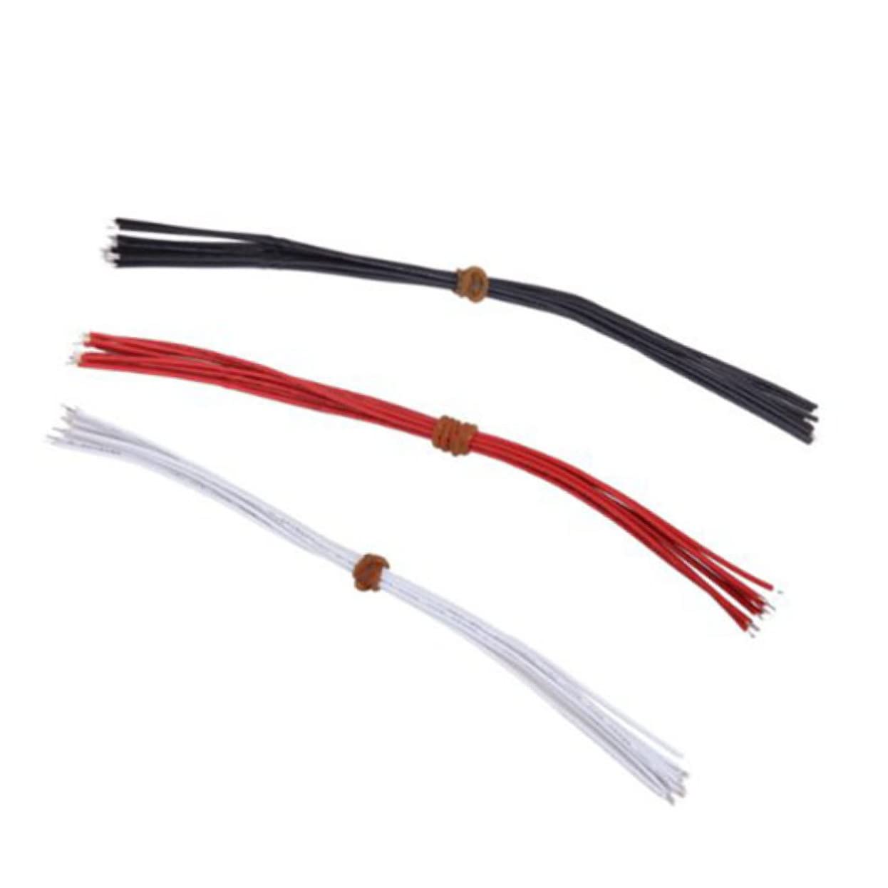 Sosoport 30pcs Pickup Wire for Guitar and Instruments Durable Hookup Wire for Musical Wiring