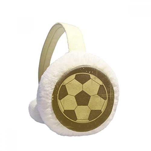 Orejeras de invierno de fútbol negras y plegables para running y deporte exterior