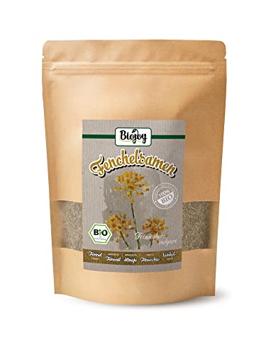 Biojoy Semillas de Hinojo Orgánico (500 g), naturales, sin aditivos