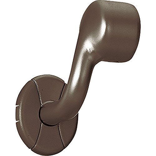 マツ六 手すり部材 BAUHAUS セレクト 35横受エンドブラケット 左用 BD-10LB ブラウン