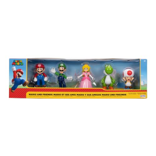 Jakks Pacific Nintendo Super Mario 5-piece Figure Set Mario & Friends, 6.5cm – Ansicht 5