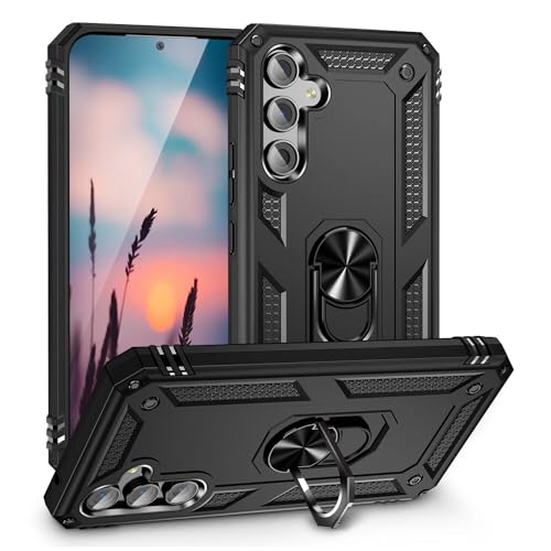 Eaglecell - Samsung Galaxy S23 FE (SM-S711) p - OX^htϏՌfBtF_[dbP[X - RS3 ubN