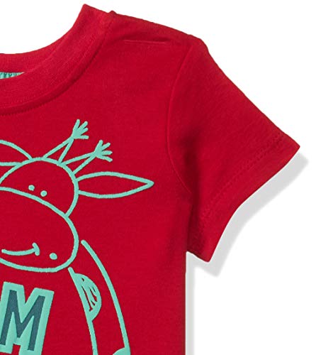 Image of miniklub Boy's Solid Regular Fit T-Shirt
