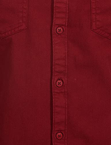 Image of Spykar Men's Solid Slim Fit Shirt