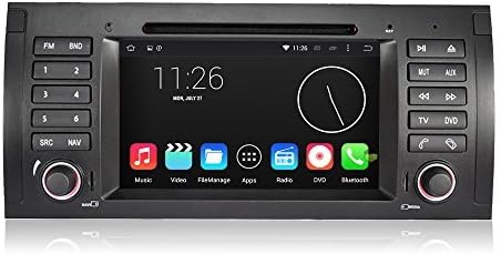 Beiinle 9017-4H Car 2 Din Pure Android 4.4.4 Quad Core 1024600 16G for BMW 5 E39 / X5 E53 / M5 /17pin and 40 pin available / WIFI/Mirror Link