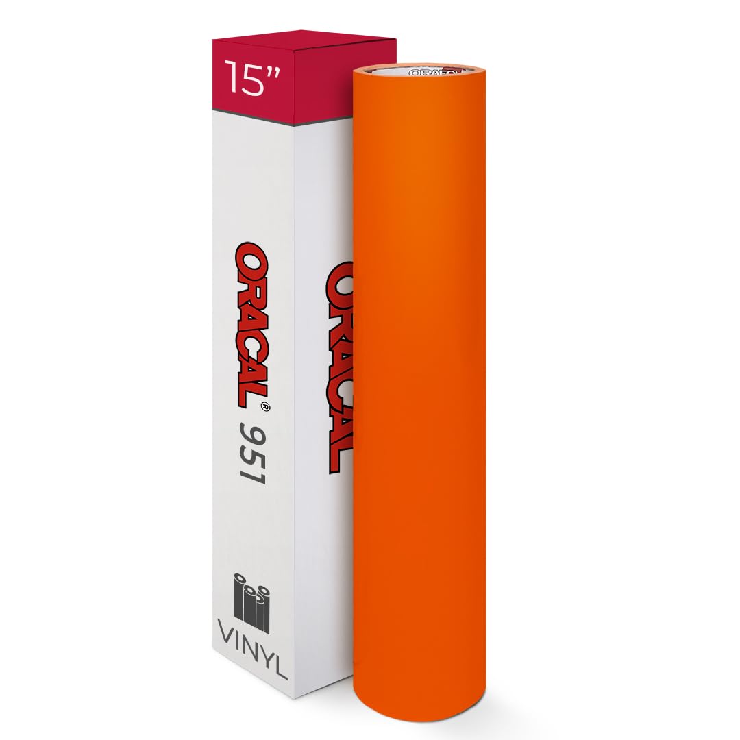 ORACAL 951 15In X 10Yd 035 Pastel Orange