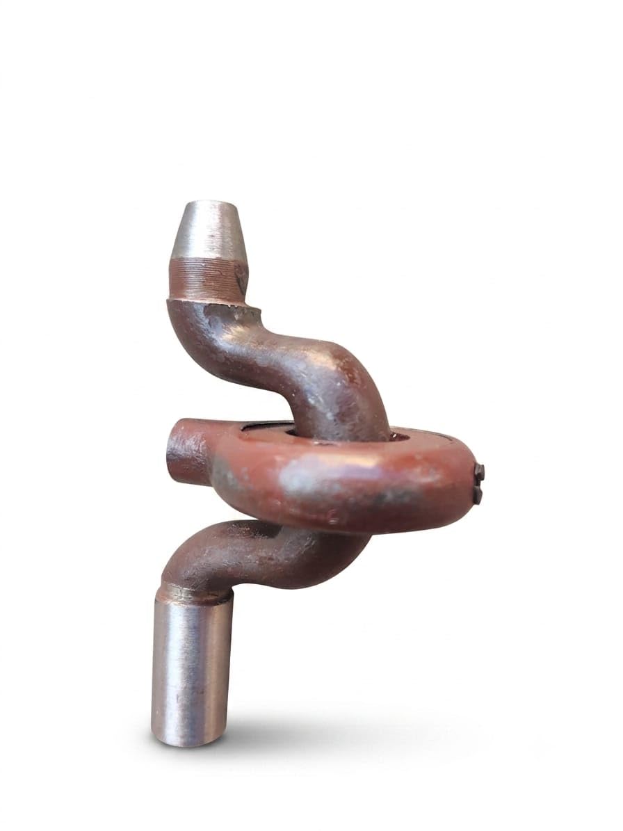Small Sewing Machine Stand Crank Set | Heavy-Duty Metal Hand Crank Assembly, Replacement Crank for Traditional Domestic Sewing Machine Stands, Rust-Resistant Finish-image-12