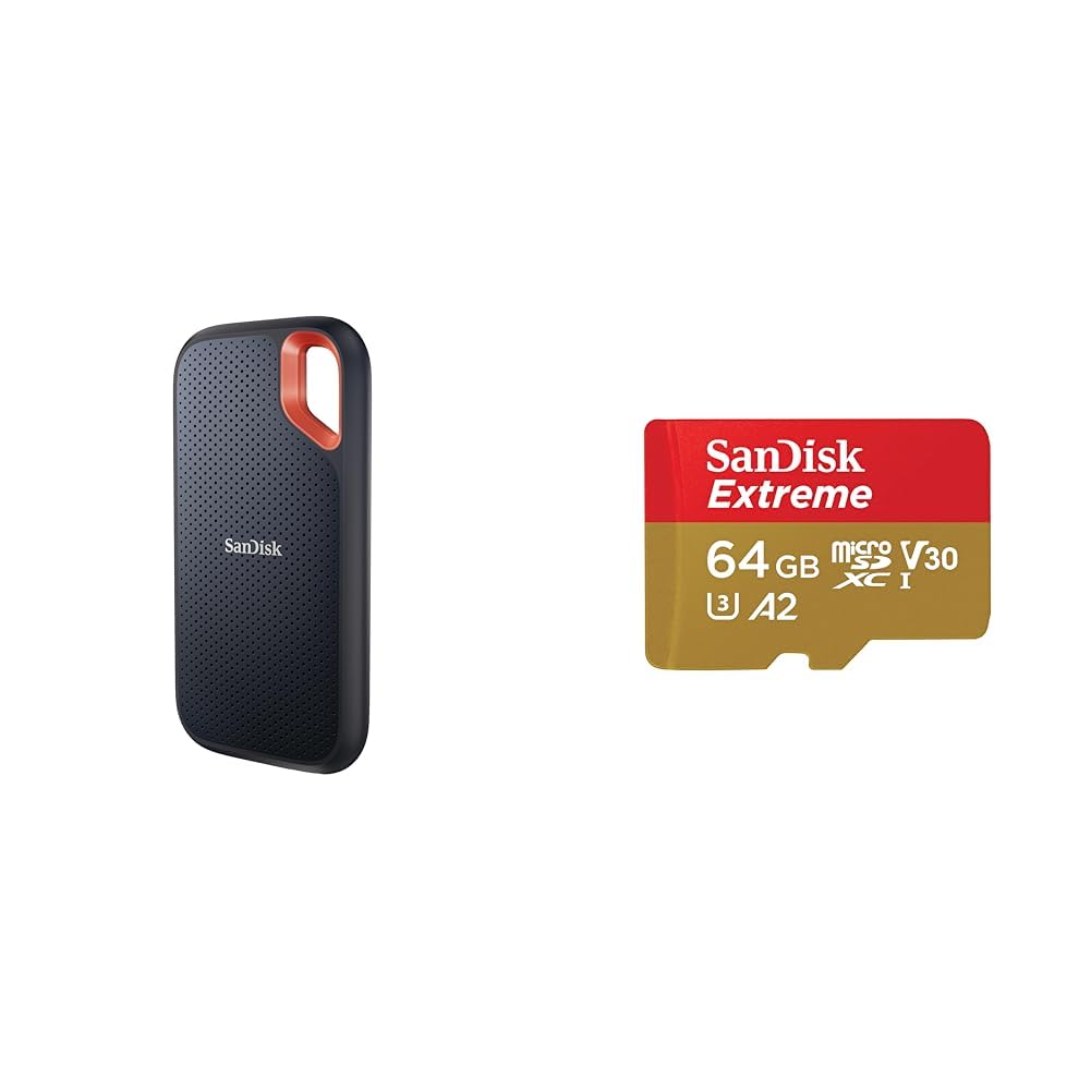 SanDisk Extreme Portable 2TB, 1050MB/s R, 1000MB/s W, 3mtr Drop Protection, IP65 Water/dust Resistan (B0BRHVWZ3R) Amazon Price History, Amazon Price Tracker