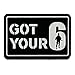 PatchOps Glow in The Dark Got Your 6 PVC Tactical Morale Uniform Patch (Got Your 6)