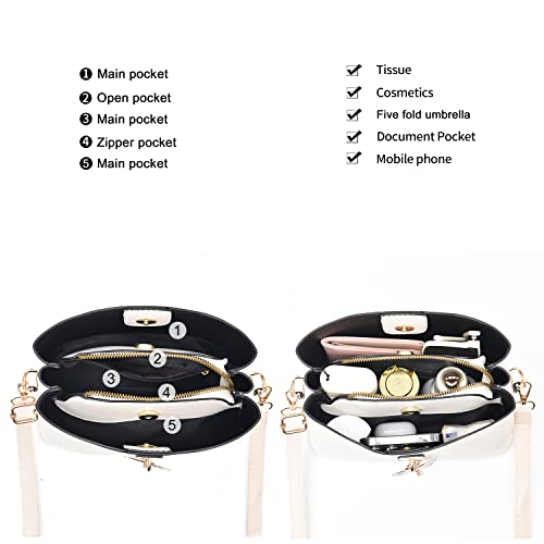 Image of Xiaoyu Small Crossbody Bags for Women Fashion Purses for Teenage Girls Lightweight Handbags Shoulder Bag