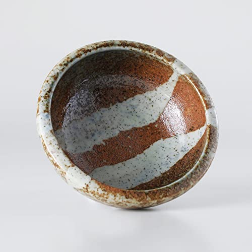 Wazakura Minoyaki Ikebana Keramik-Vase – Handbema Produktbild-Vorschau 3