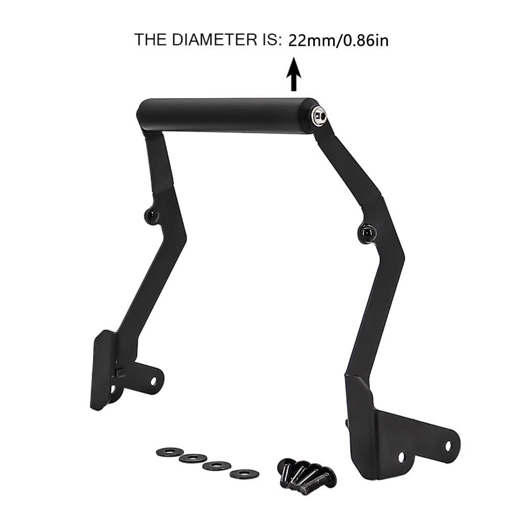 Baceyong Supporto per moto, staffa per piastra di navigazione GPS per telefono cellulare, per H*on/da CRF1100L AFRICA TWIN ADVENTURE SPORTS 2020