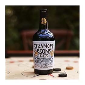 Stranger & Sons Gin, Premium Indian Spirited Aromatic Citrussy Dry Gin – 42.8% ABV, 70cl – Stranger & Sons