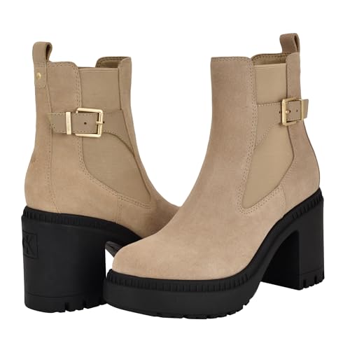 Calvin Klein Damen Fayth Stiefelette, Light Natural Multi 111, 41 EU – Ansicht 6