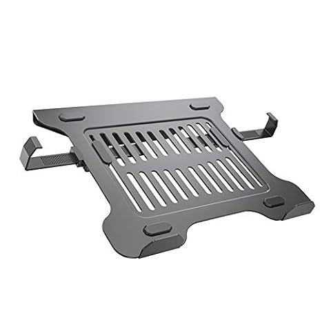 HFTEK - Uchwyt na notebooka/tablet do laptopów o przekątnej ekranu 10-17,3 cala – VESA 75 x 75 lub 100 x 100 mm – nośność do 8 kg – czarny (FA03LH)