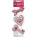 Wilton Metal Arrow Heart Key 3 Piece Cookie Cutter Set, Multicolor