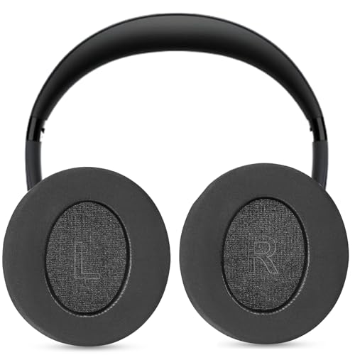 Almohadillas para auriculares con gel refrigerante y espuma viscoelástica, compatibles con Soundcore Space Q30 y Q35 de Anker, tela de seda helada, grosor aumentado (no aptas para S1, Q10, Q20, Q45) miniatura 6