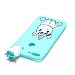HopMore Silicona Funda para Huawei P Smart Motivo Dibujo 3D Divertidas TPU...