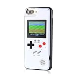 🍀 [ Más que una Funda para Teléfono ] - diseño retro con 36 categorías de juegos retro, la primera funda para teléfono celular puede jugar. Funda llamativa y divertida para iPhone de Apple.